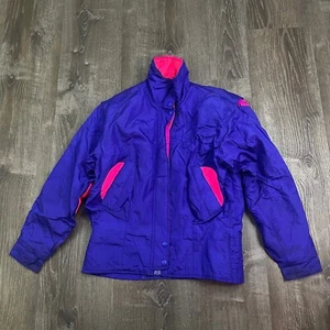 Obermeyer Sport Womans Jacket Vintage Colorful Retro Black Magic Thermal Size 6 - Picture 1 of 4