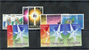 CHRISTMAS IS Sc 61-8 (MI 59-68,85) * F-VF LH 1974-7 WERTE 35 $ - Bild 1 von 1