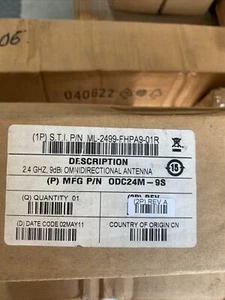 Motorola ML-2499-FHPA9-01R Fixed Point Dipole Pipe Antenna 2.4Ghz 9dBi - Picture 1 of 2