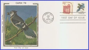 USA3 #1757d U/A COLORANO SILK FDC Blue Jay - Imagen 1 de 1