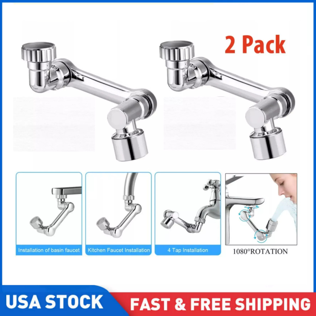 Aireador De Grifo IFealClear Paquete De Aireadores De Llave