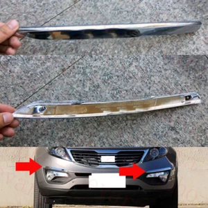 2x Car ABS Front Bumper Fog Light Cover UPPER Side Trim for Kia Sportage 2011-13 - Picture 1 of 2
