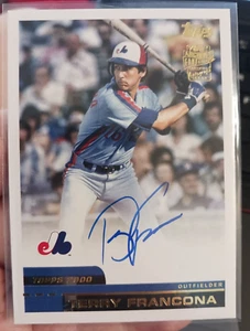 2024 Topps Archives Terry Francona #00FF-TF 2000 Fan Favorites Auto Expos - Picture 1 of 2