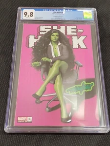 She-Hulk #6 East Side Comics Mayhew Signed Variant - CGC 9.8 White Pages - COA - Picture 1 of 9