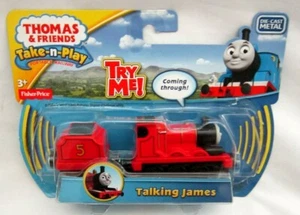 Fisher-Price Thomas&Friends Take-n-Play,Talking James Locomotive Train-New! - Picture 1 of 2