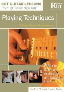 Techniki gry: 10 łatwych do naśladowania lekcji gitary [Z CD]