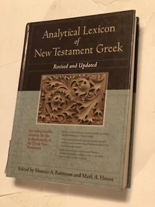 Analytical Lexicon Of New Testament Greek: Revised And Updated - Robinson, House - Bild 1 von 13