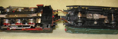 # Trix Express betriebssicher BR80H eine Dampflok mit stromgekuppeltem Wagen (K) - Bild 1 von 4