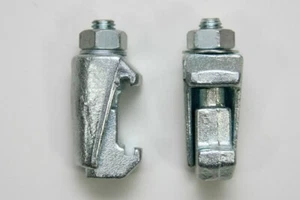 ISO-K Klammerschraube Spannpratze Vakuum M10 Stahl verzinkt DN63-250 - Picture 1 of 2
