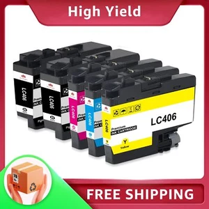 Compatible For Brother LC406 LC 406 XL BCMY Ink Cartridge Set for MFC Series LOT - Picture 1 of 9
