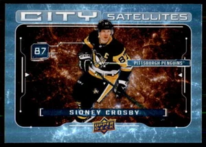 2024-25 Upper Deck #CS-1 Sidney Crosby City Satellites - Picture 1 of 2