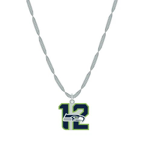 Seattle Seahawks 12th Man NFL Necklace Cover