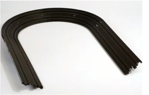 AFX 70622 9" curva bancada 1/8 (6) escala HO ranura pista de coche - Imagen 1 de 6