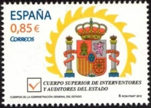 España 2012 Edifil 4760 Sello ** Cuerpo Superior de Interventores y Auditores - Imagen 1 de 1