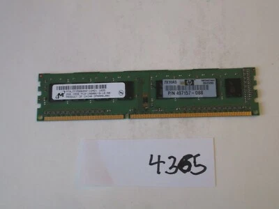 Micron MT8JTF25664AZ-1G4D1 2Gb PC3-10600 1333Mhz DDR3 Desktop Memory RAM (4365) - Image 1 of 2