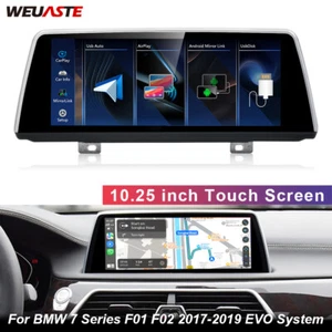 Android Auto 10.25'' Touch Screen Stereo For BMW 7 Series F01 F02 2017-2019 EVO - Picture 1 of 12