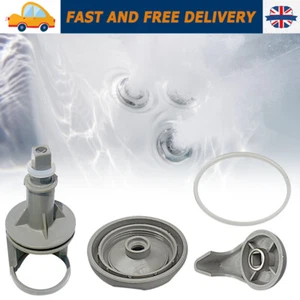 1.5"/2" Diverter Valve Spa Gray Hot Tub Stem O-Rings Buttress Cap Handle Kit UK - Picture 1 of 21
