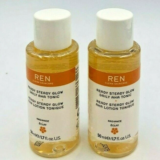Tónico Ren Ready Steady Glow Daily Aha Radiance 50 ml/1,7 oz cada uno nuevo elige CANTIDAD Foto 1 de 1