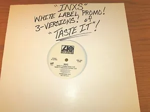 PROMO 90's ROCK 12" EP - INXS - ATLANTIC DMD 1933 - "TASTE IT" - Picture 1 of 2