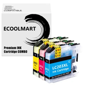 3 CMY Ink Cartridge fits Brother LC203 LC201 MFC-J4620DW MFC-J885DW J4420DW - Picture 1 of 1