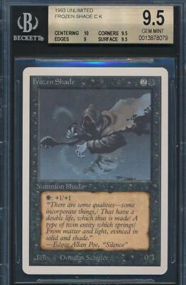 Unlimited Frozen Shade BGS 9.5 Graded Magic MTG (8079) - Image 1 of 3