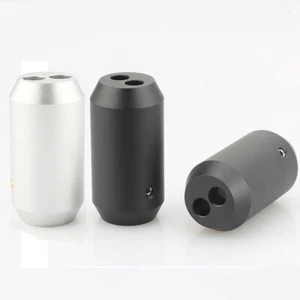 4PCS Audio HiFi Pants Boot Y Splitter 1 To 2 Speaker RCA Carbon Fiber Cable Wire - Picture 1 of 17
