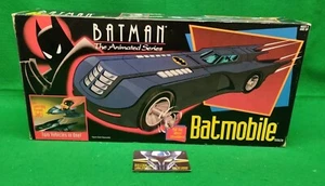BATMAN THE ANIMATED SERIES BATMOBILE vehicle KENNER 1992 NEW MISB Made In U.S.A. - Imagen 1 de 6