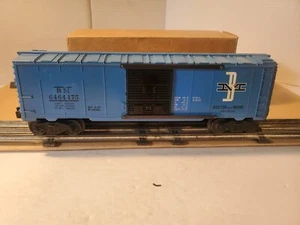 Vintage 1957 Lionel No. 6464-475 Boston Maine Boxcar Medium Blue - Picture 1 of 14