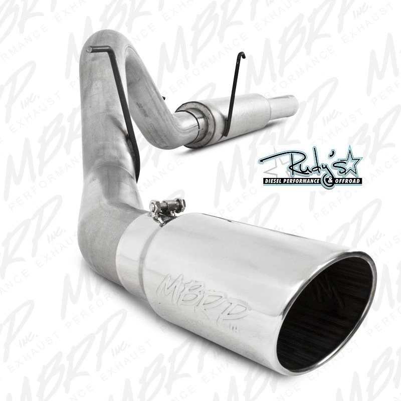 MBRP 4" Converter Back Exhaust With Muffler For 04.5-07 Dodge RAM 5.9L Cummins - Image 1 of 1