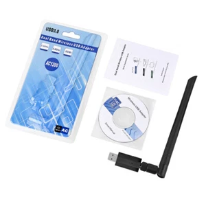 1200M Dual Band Wifi Network Card Usb3.0 Wireless Wifi Adapter For IDM - Picture 1 of 9