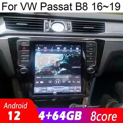 10.4" Touchscreen Radio Android Gps Navigation For Volkswagen Vw Passat Cc 16~19 - Image 1 of 4