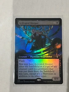 MTG - Dominaria United DMU - Activated Sleeper 074 Extended Art Foil - Picture 1 of 2