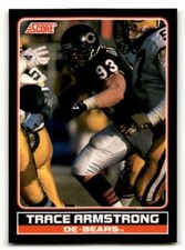 1990 Score #11 Trace Armstrong    Chicago Bears Football Cards NM-MT ID:62190