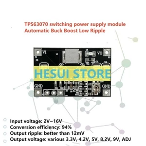 TPS63070 Automatic rise and fall power module Board voltage adjustable 2A - Picture 1 of 11