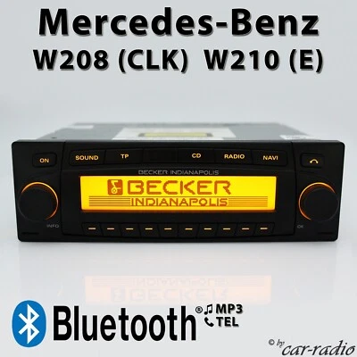 Bluetooth Radio für Mercedes W208 W210 Becker Indianapolis BE7920 CLK E Klasse - Bild 1 von 4