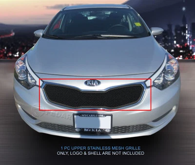 Fedar подходит для 10-13 KIA Forte черная сетчатая вставка решетки - Изображение 1 из 4