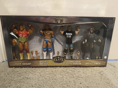 WWE Elite Collection 60 Aniversario 6” Figura Paquete de 4 Objetivo Exclusivo Hogan Foto 1 de 3