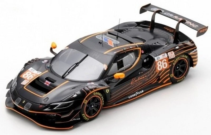 Ferrari 296 GT3 Le Mans 2024 Wainwright-Serra-Pera 1:18 LOOKSMART LS18LM051 - Immagine 1 di 1