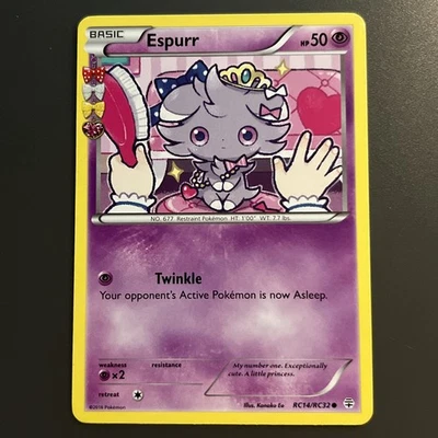 Pokemon Espurr RC14/RC32 Generations Radiant Collection - Image 1 of 3
