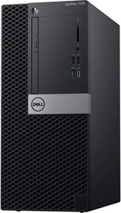Dell OptiPlex 7070 Mini Tower i7-9700 16GB 256GB SSD AMD Radeon RX 550 NO Wi-Fi - Picture 1 of 4