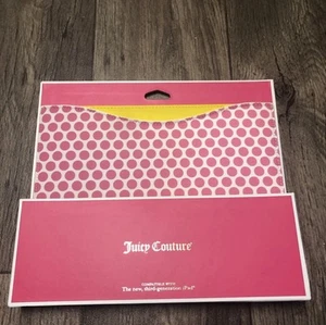 New NWT Juicy Couture IPad Case Sleeve - Picture 1 of 5