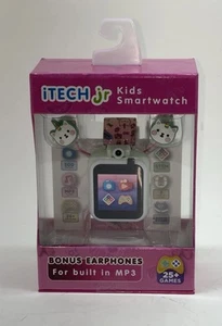 iTech Jr. Kids Smartwatch - White Graffiti - Picture 1 of 6