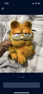 Selten Vintage 1981 Garfield Plüsch 7 Zoll United Feature Syndicate Inc R Dakin & Co.  - Bild 1 von 1