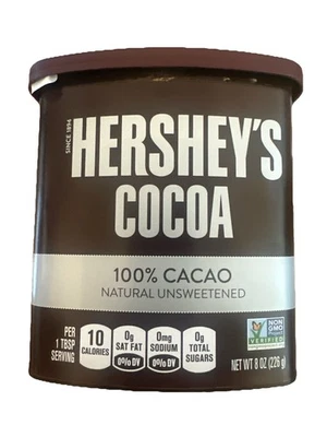 Contenedor de cacao Hershey's sin azúcar de 8 oz Foto 1 de 4