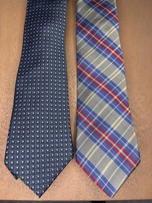 Corbatas para hombre 100 % seda negras marrones 1826 y Cape Cod marcas de ropa de neak a cuadros y verdes Foto 1 de 4