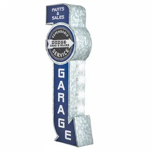 Dodge Cars & Trucks Vintage Inspired Double-Sided Marquee LED Sign (25"x9"x4") - Picture 1 of 9