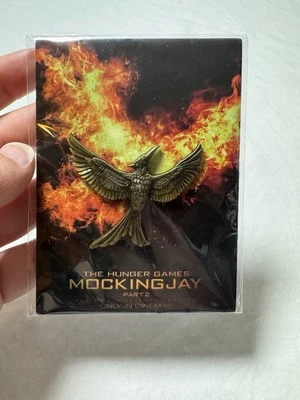 MOCKINGJAY Part 2 The Hunger Games Movie Promo Brooch Pin 2015 Lions Gate NEW - Image 1 of 3