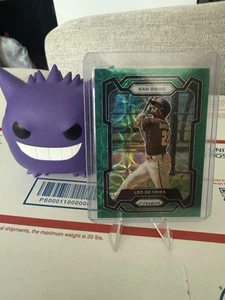 2024 Panini Prizm Leo De Vries Green Scope #/75 Padres - Picture 1 of 2