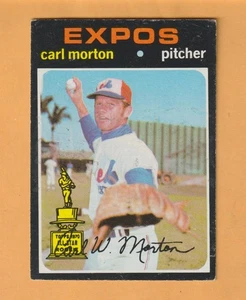 Carl Morton Montreal Expos 1971 Topps #515 Tulsa Oklahoma Sooners - Picture 1 of 2