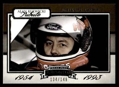 Alan Kulwicki 2013 Press Pass Legends Gold #/149 #59 AK Racing ESE - Image 1 of 2
